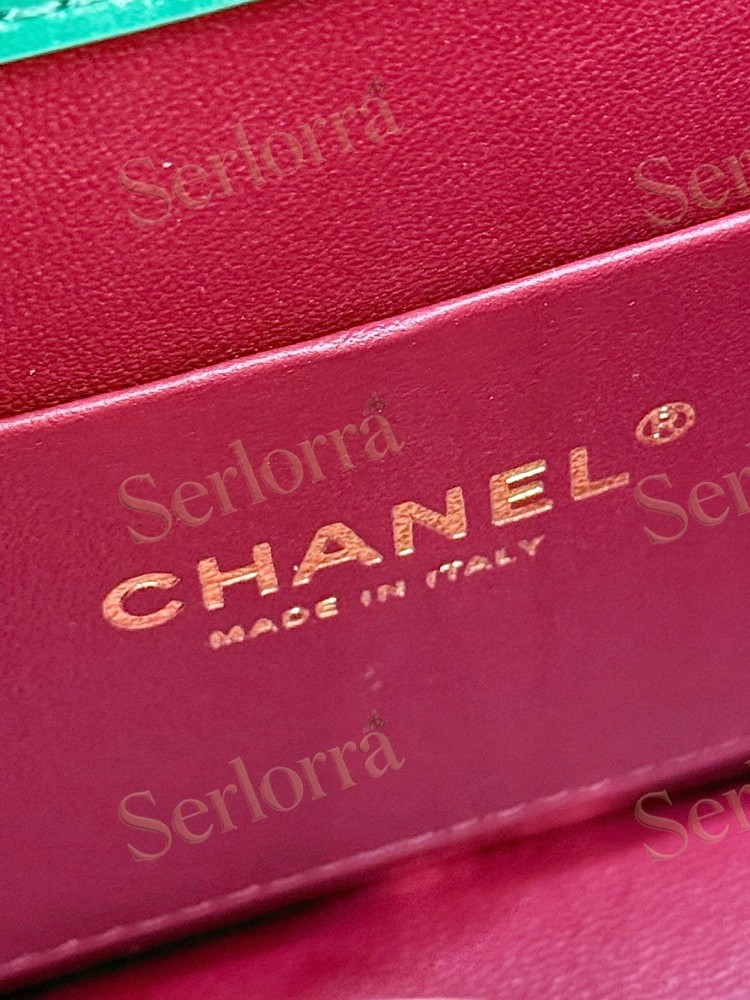 CHANEL MASTER GREEN CROCODILE NUOVA IMPALA FLAP BAG