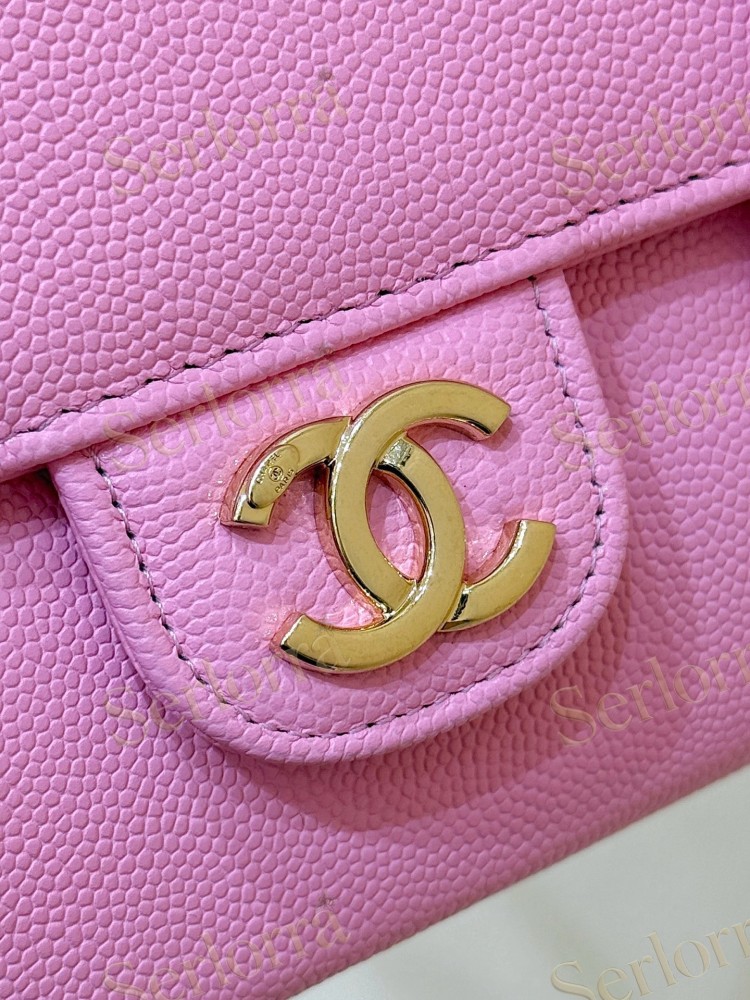 CHANEL MASTER SAC GABRIELLE COCODILLE FLAP SHOULDER BAG