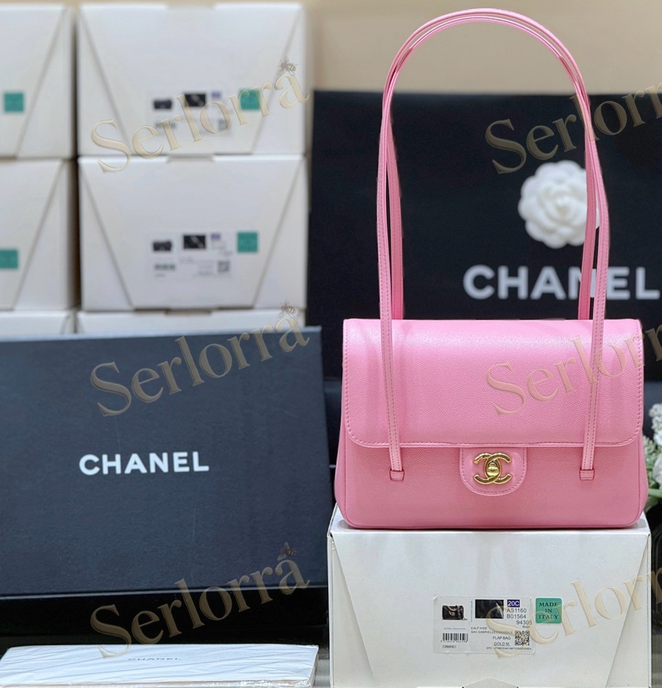 CHANEL MASTER SAC GABRIELLE COCODILLE FLAP SHOULDER BAG