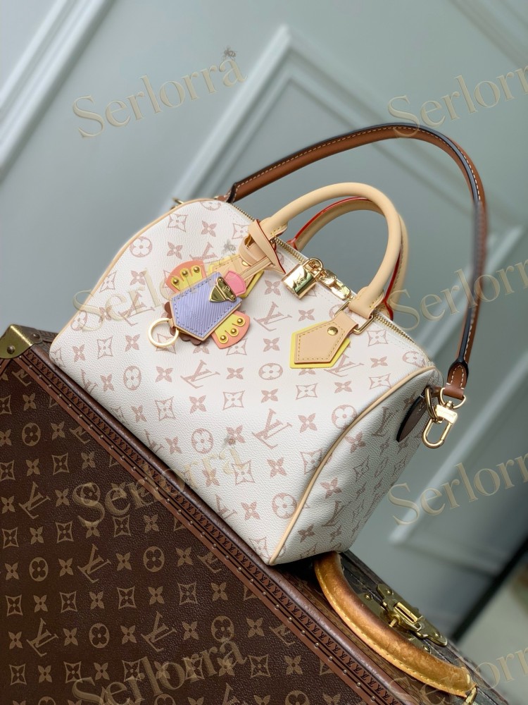 LOUIS VUITTON DENIM SPEEDY 25 BANDOULIÈRE