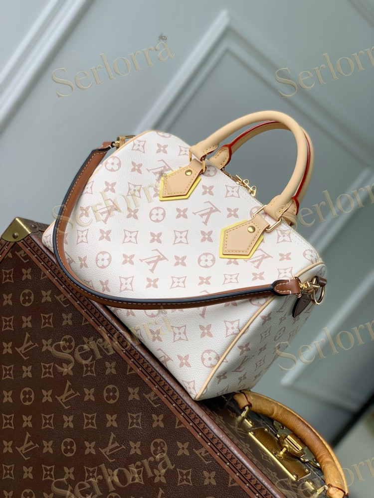LOUIS VUITTON DENIM SPEEDY 25 BANDOULIÈRE