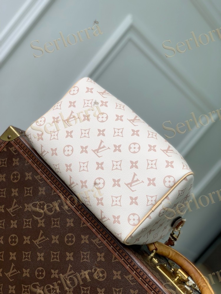 LOUIS VUITTON DENIM SPEEDY 25 BANDOULIÈRE