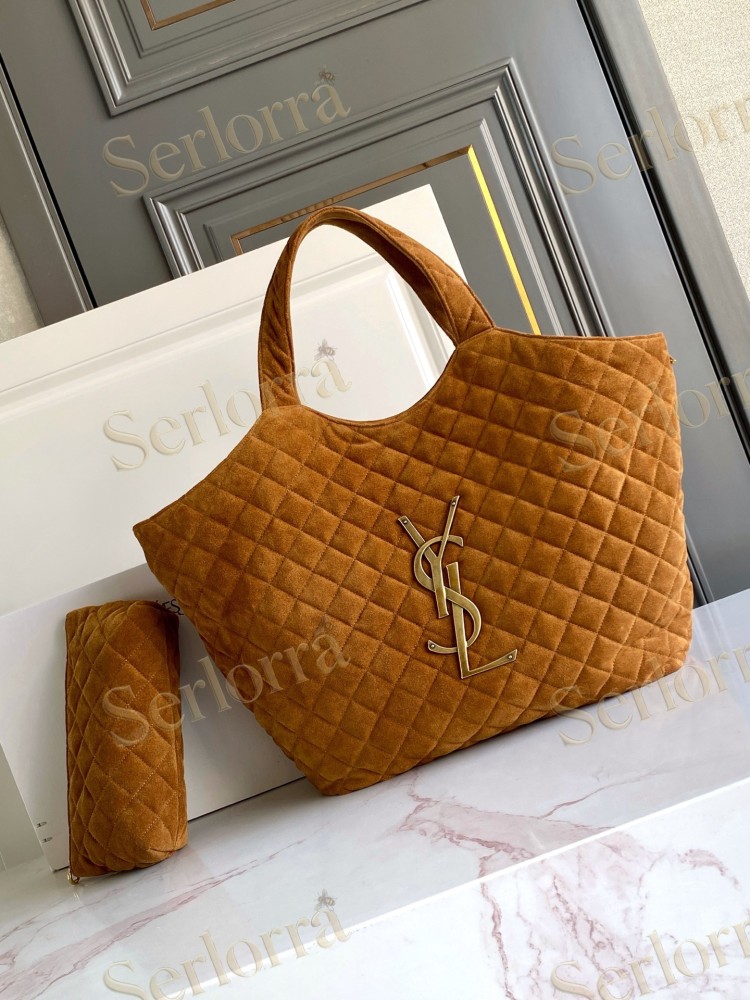 SAINT LAURENT ICARE MAXI SHOPPING TOTE
