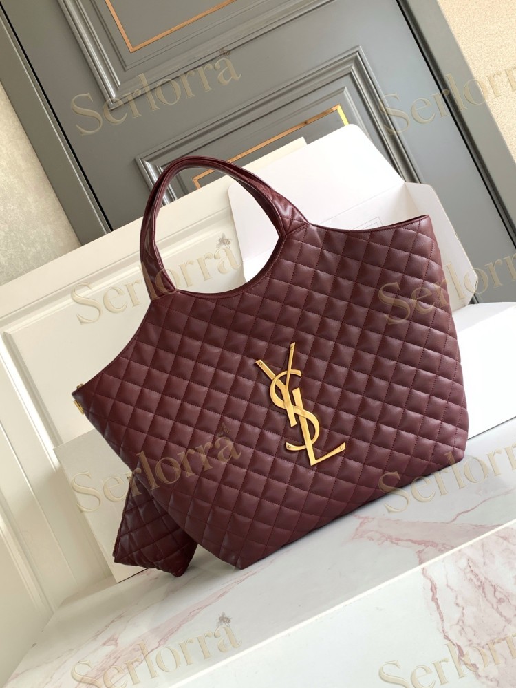 SAINT LAURENT ICARE MAXI SHOPPING TOTE