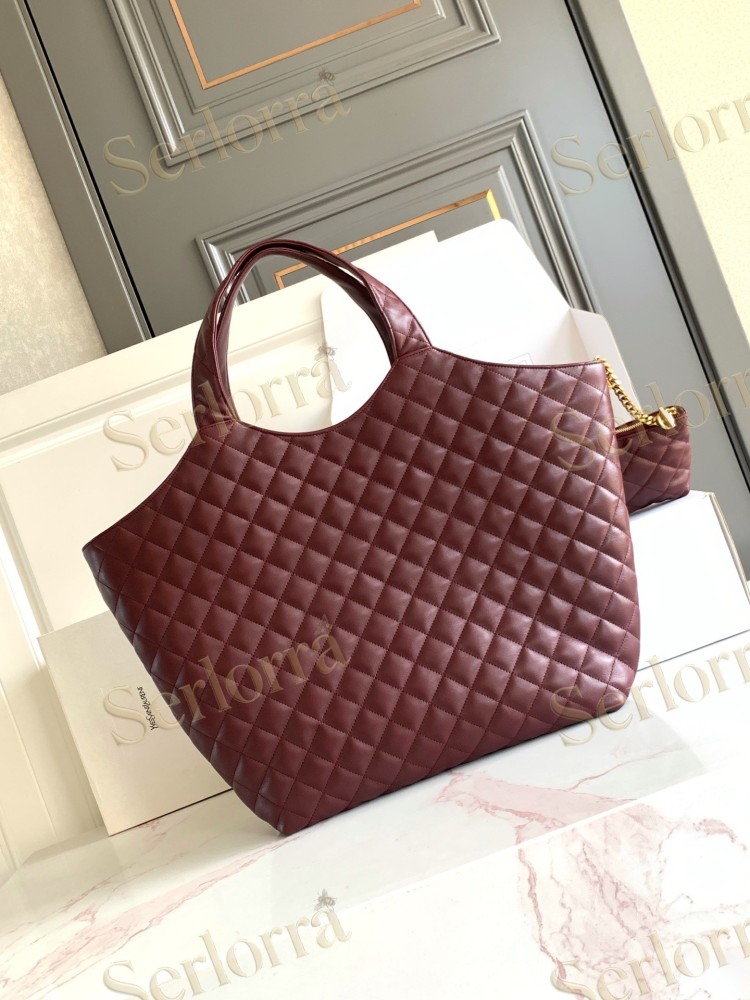 SAINT LAURENT ICARE MAXI SHOPPING TOTE