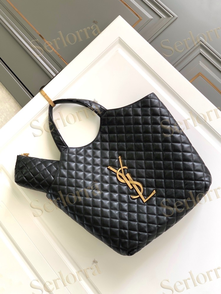 SAINT LAURENT ICARE MAXI SHOPPING TOTE