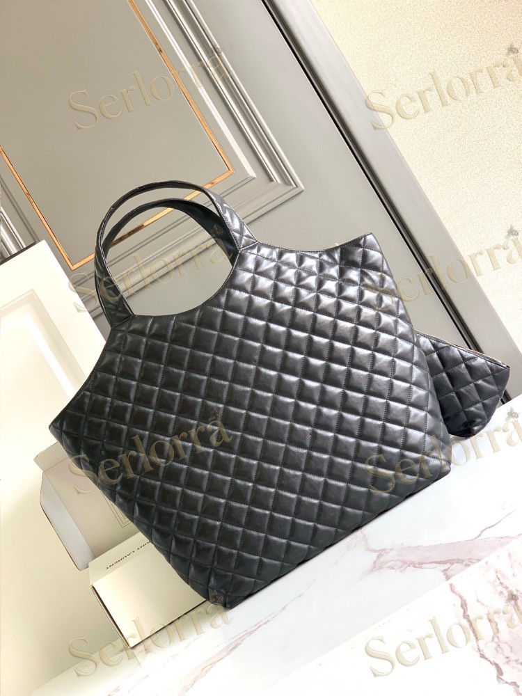 SAINT LAURENT ICARE MAXI SHOPPING TOTE