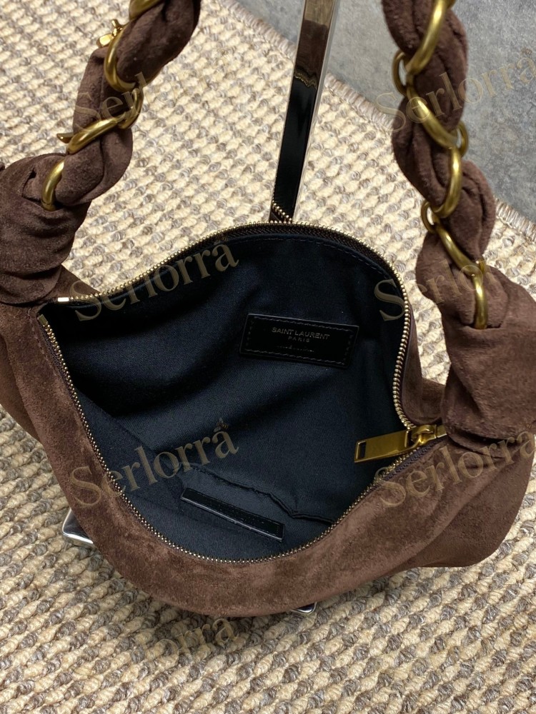 SAINT LAURENT HOBO CHAIN SHOULDER BAG