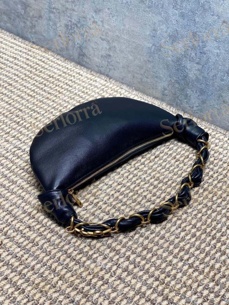 SAINT LAURENT HOBO CHAIN SHOULDER BAG