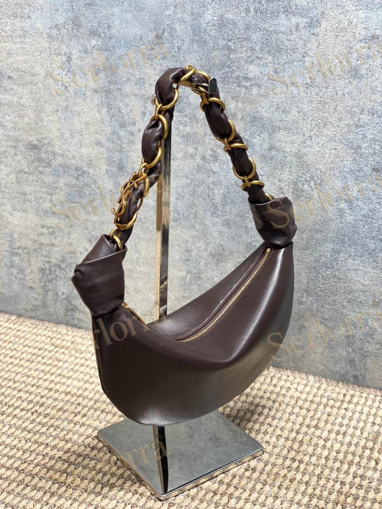 SAINT LAURENT HOBO CHAIN SHOULDER BAG