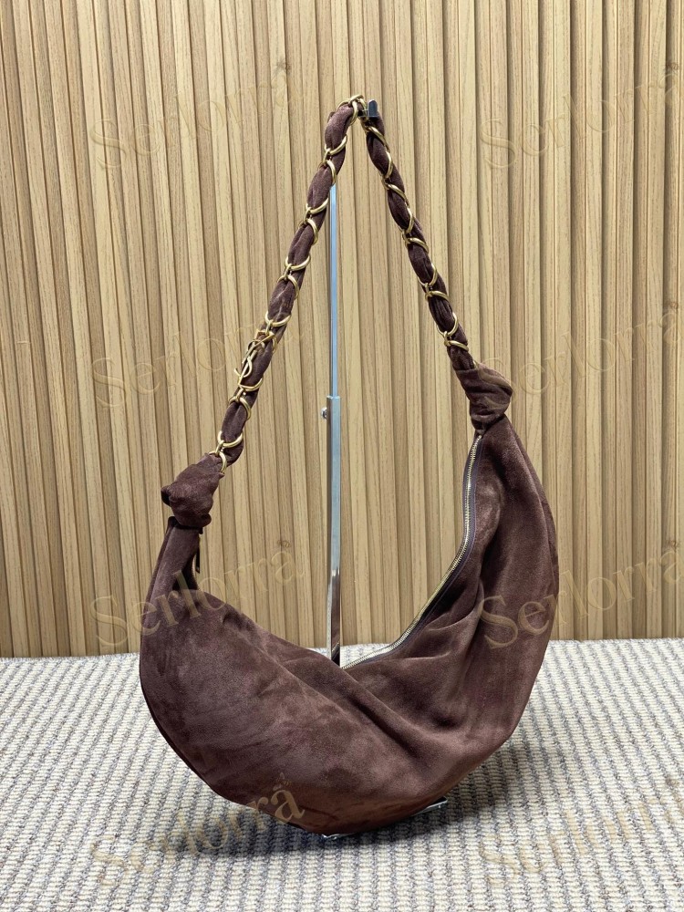 SAINT LAURENT HOBO CHAIN SHOULDER BAG