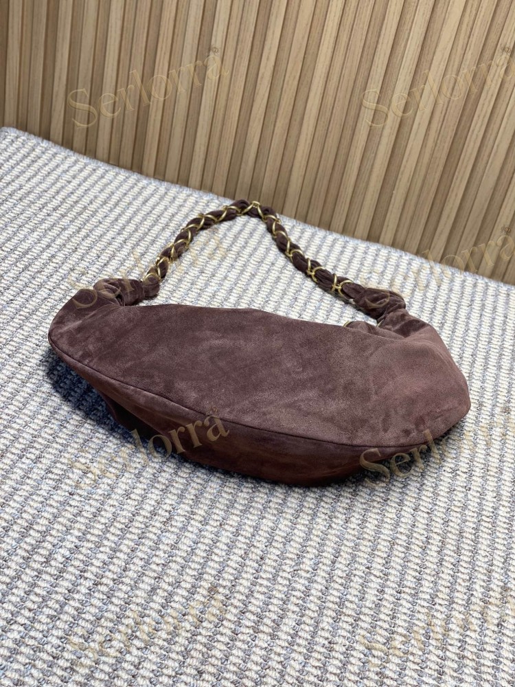 SAINT LAURENT HOBO CHAIN SHOULDER BAG