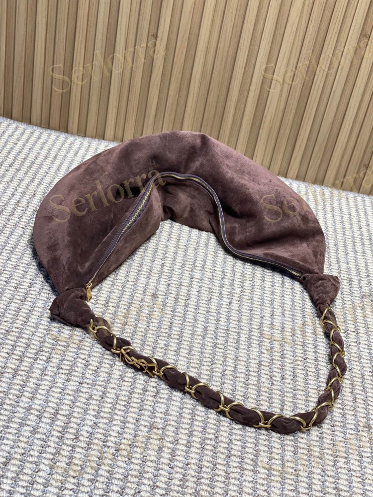 SAINT LAURENT HOBO CHAIN SHOULDER BAG