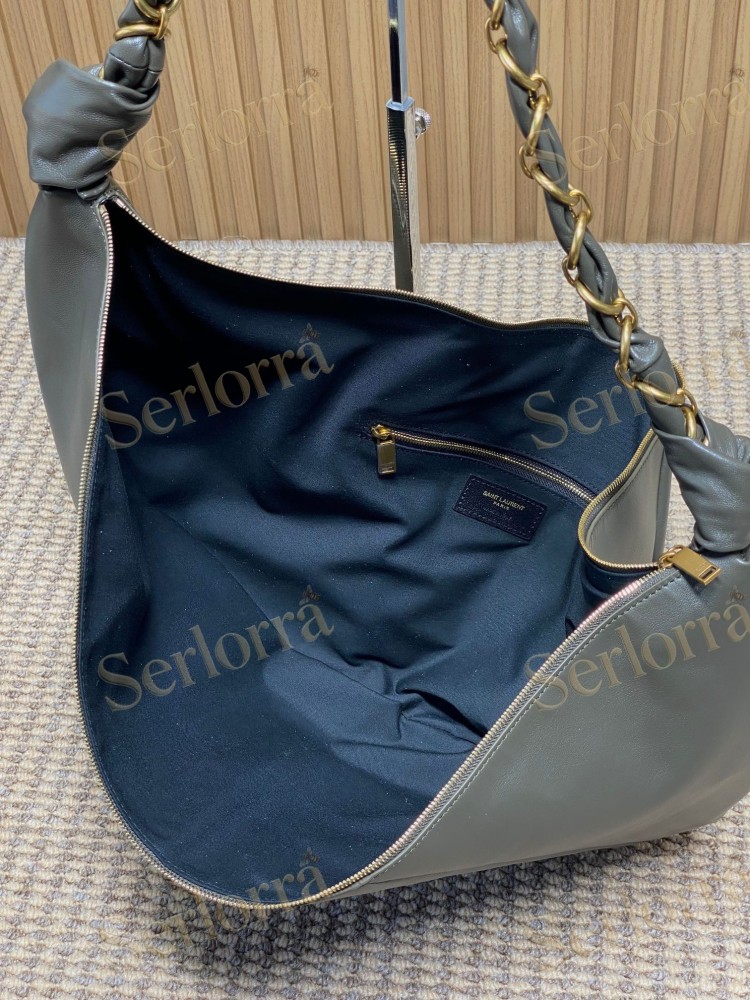SAINT LAURENT HOBO CHAIN SHOULDER BAG