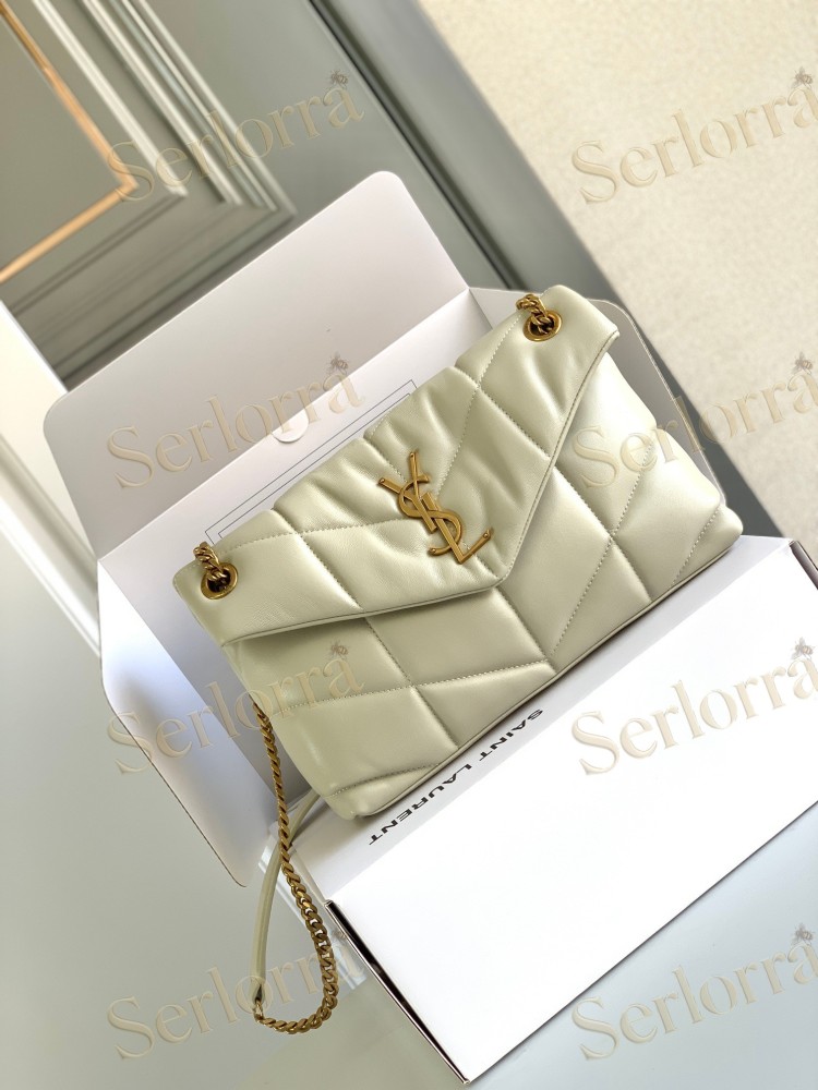 SAINT LAURENT PUFFER MEDIUM CHAIN BAG