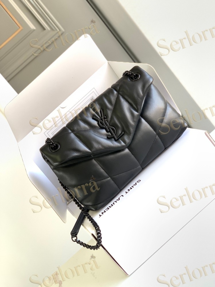 SAINT LAURENT PUFFER MEDIUM CHAIN BAG