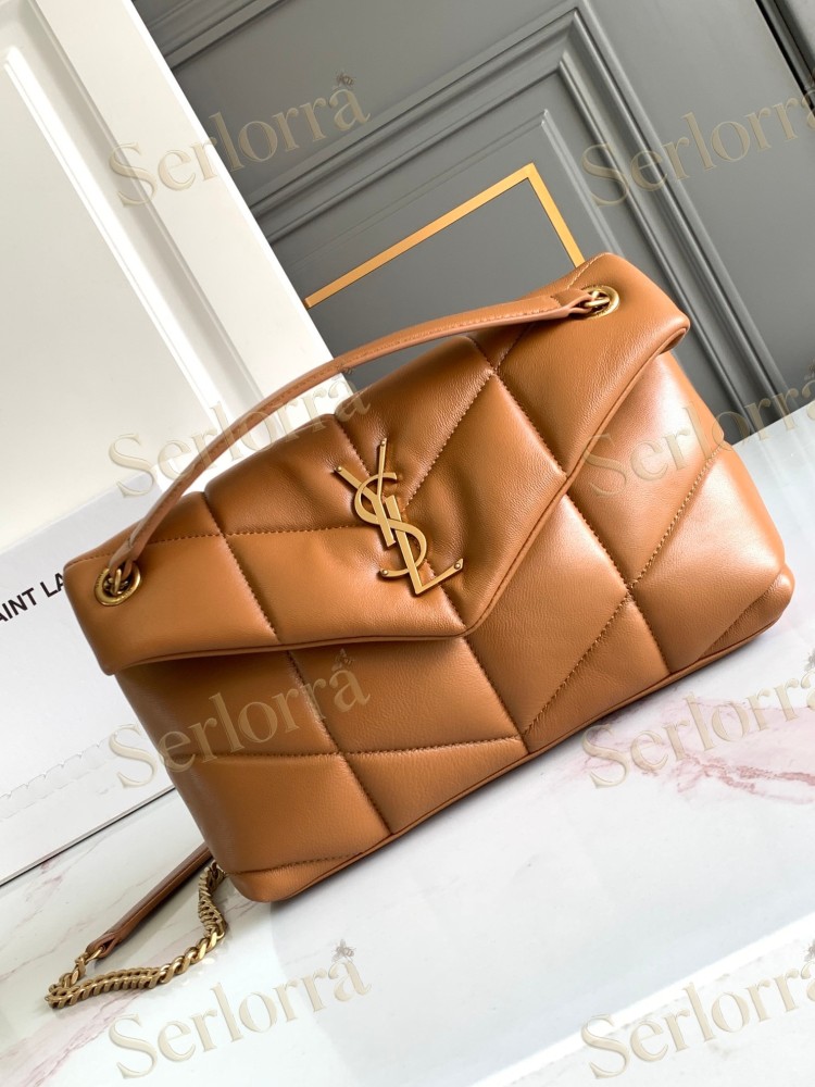 SAINT LAURENT PUFFER MEDIUM CHAIN BAG
