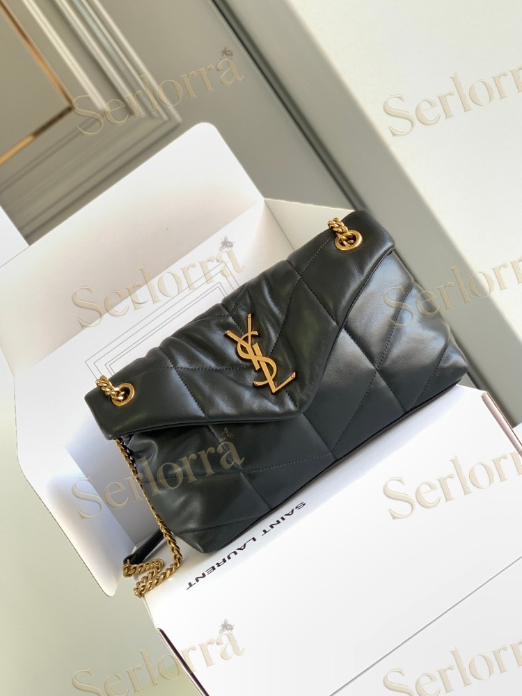 SAINT LAURENT PUFFER MEDIUM CHAIN BAG