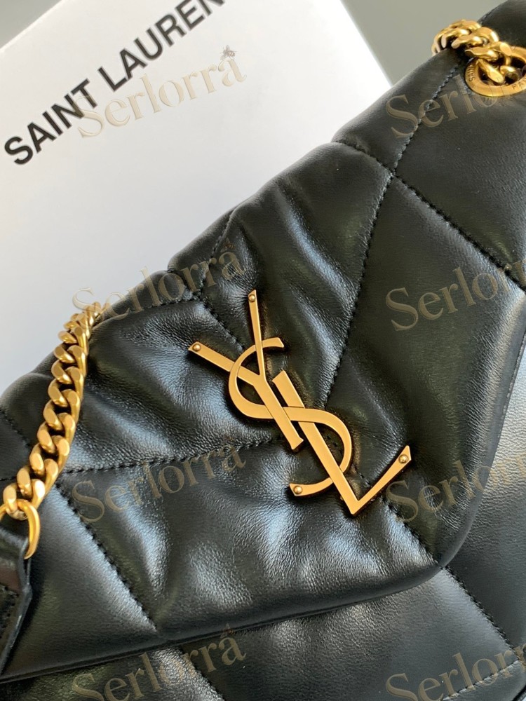 SAINT LAURENT PUFFER MEDIUM CHAIN BAG