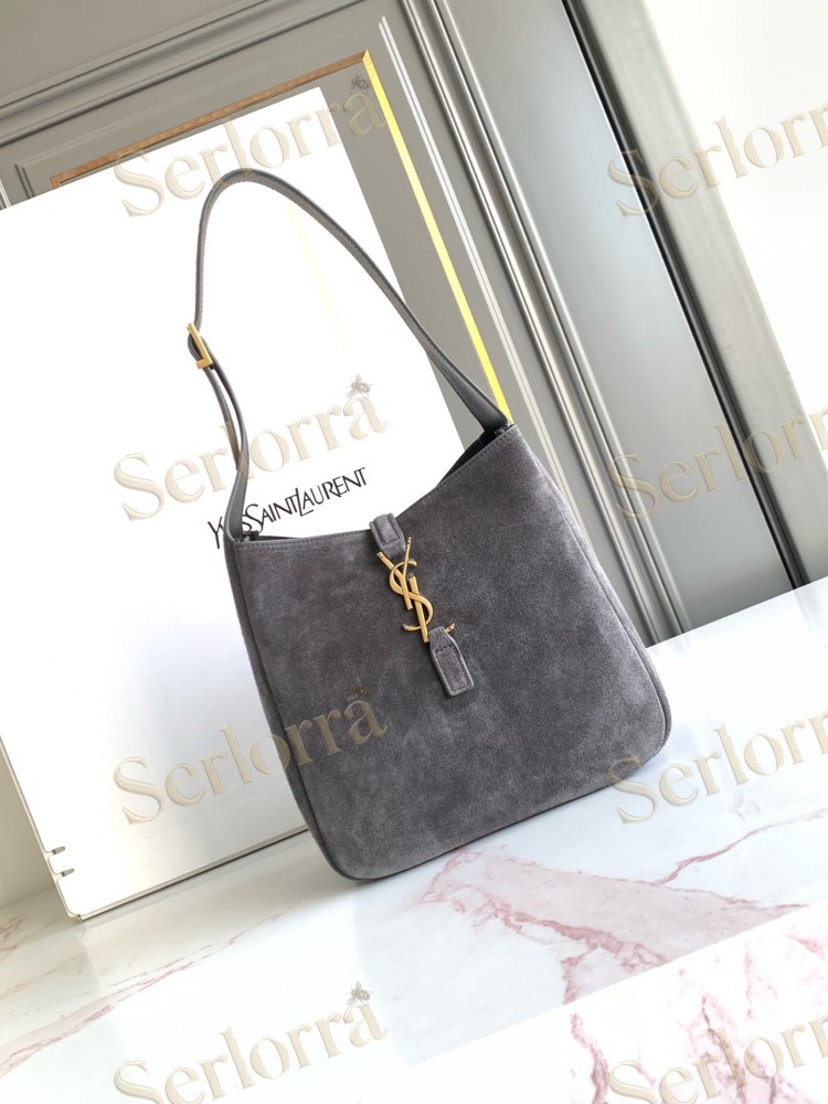YSL LE 5 À 7 SUPPLE SMALL IN RAFFIA