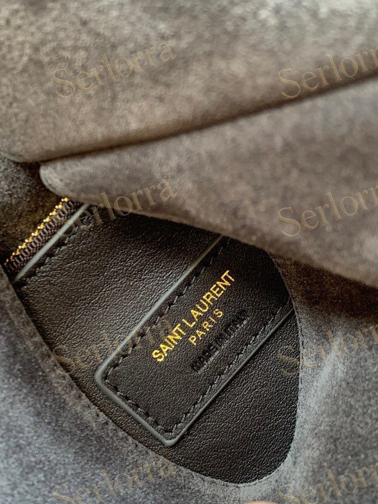 YSL LE 5 À 7 SUPPLE SMALL IN RAFFIA