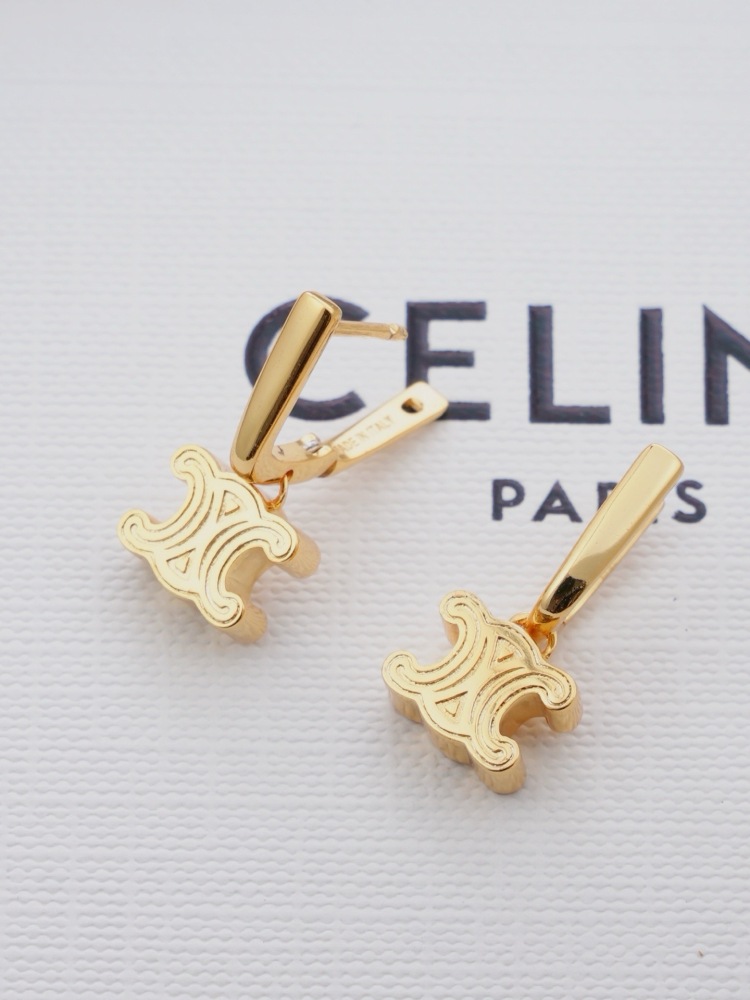 CELINE TRIOMPHE RESIN OPEN CUFF BRACELET