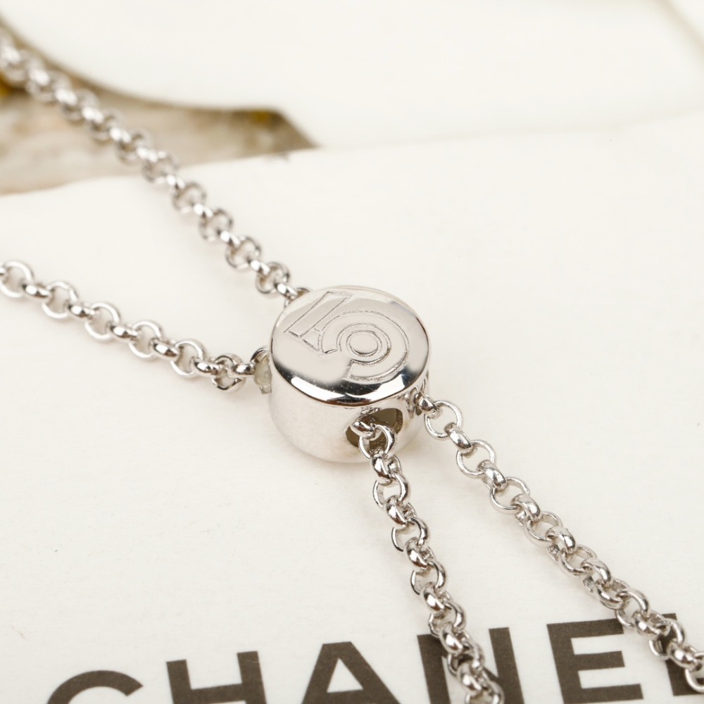 CHANEL NUMBER 5 TEARDROP DIAMOND NECKLACE