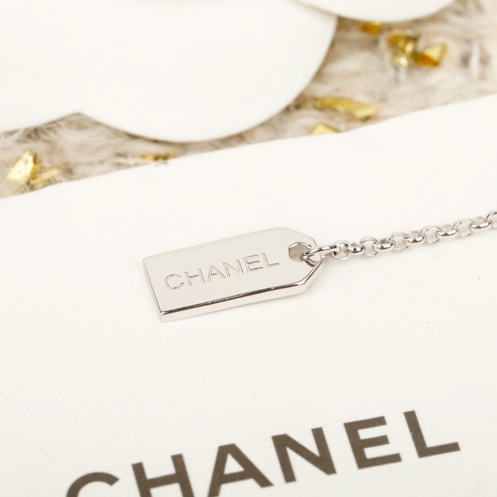 CHANEL NUMBER 5 TEARDROP DIAMOND NECKLACE