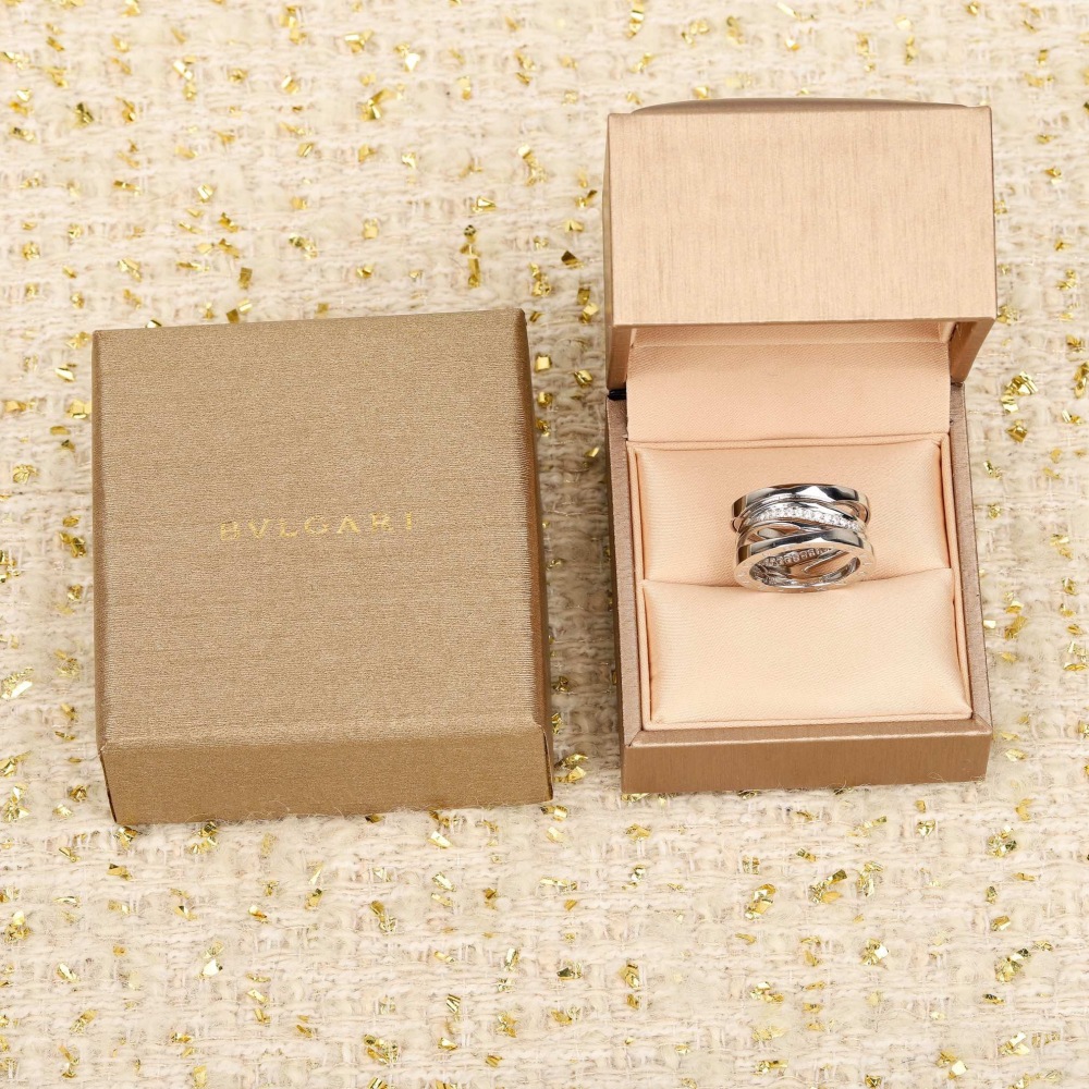BVLGARI B.ZERO1 SERIES THREE-BAND DIAMOND RING
