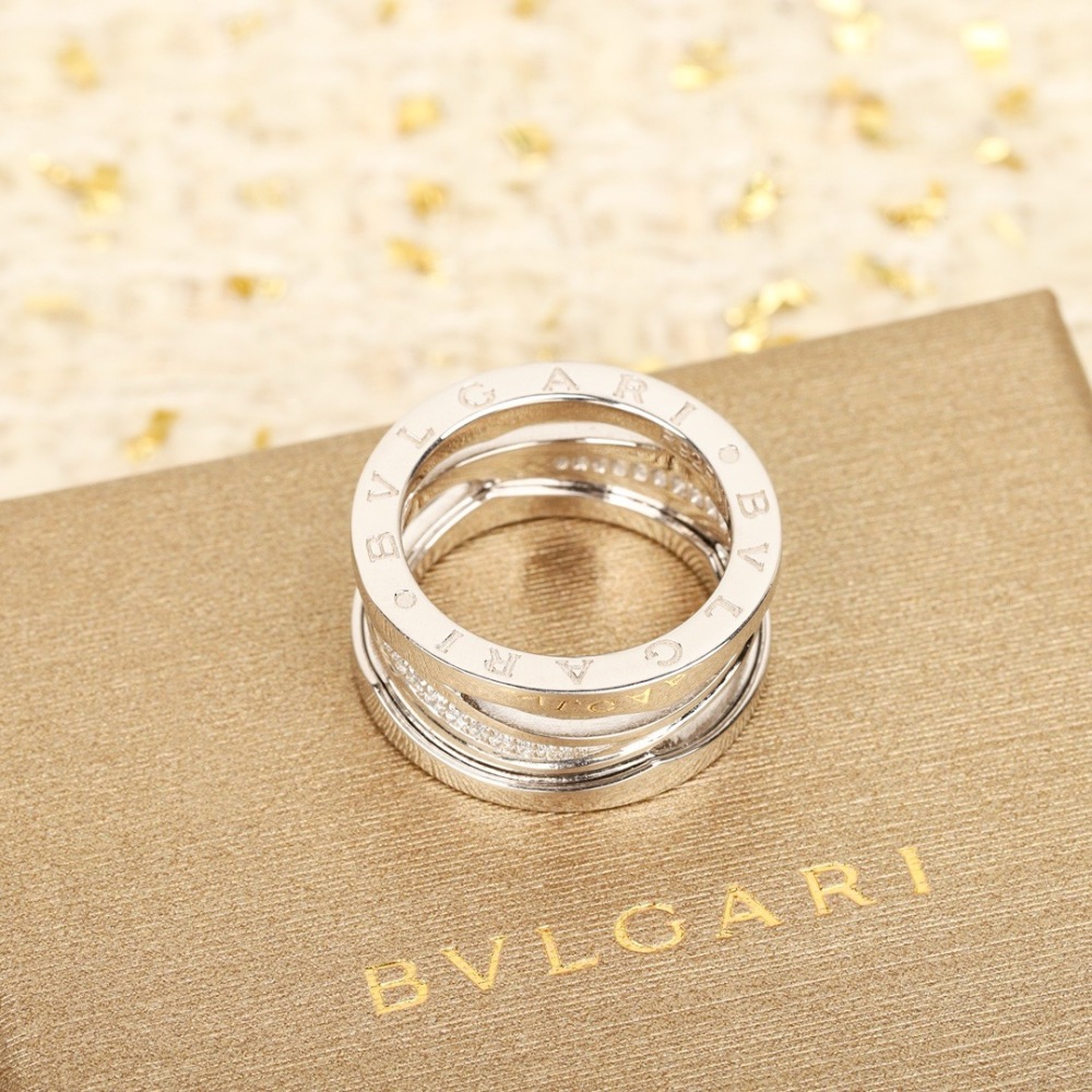 BVLGARI B.ZERO1 SERIES THREE-BAND DIAMOND RING