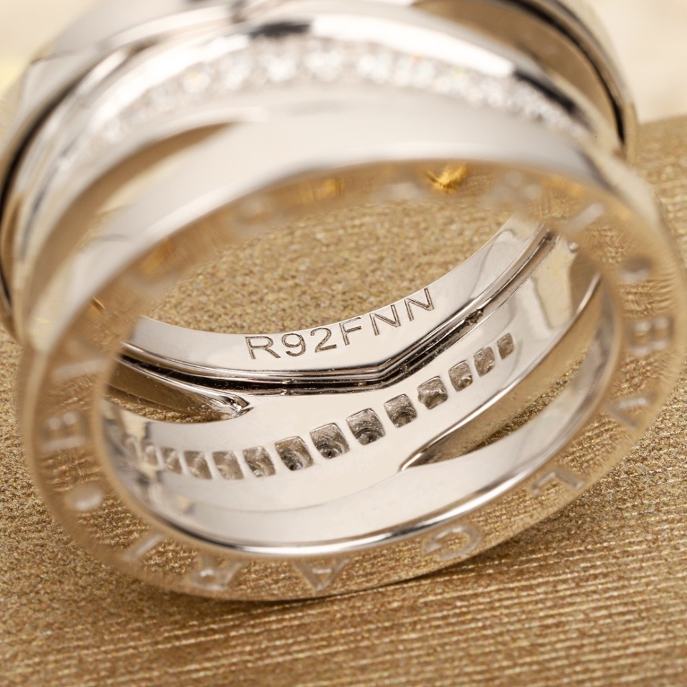 BVLGARI B.ZERO1 SERIES THREE-BAND DIAMOND RING