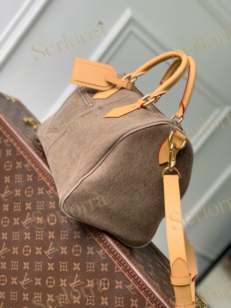 LOUIS VUITTON SPEEDY BANDOULIÈRE DENIM 30