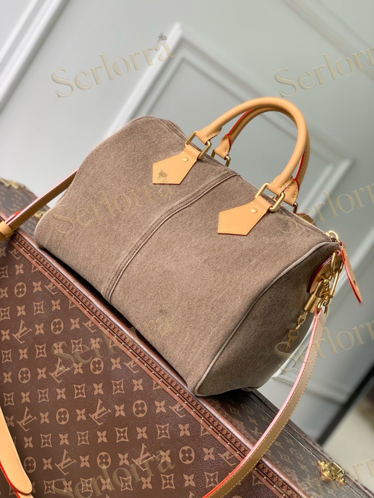 LOUIS VUITTON SPEEDY BANDOULIÈRE DENIM 30