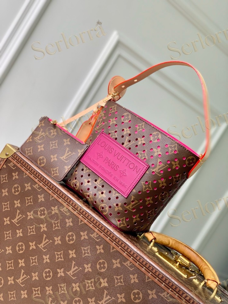 LOUIS VUITTON PERFORATED NANO BUCKET