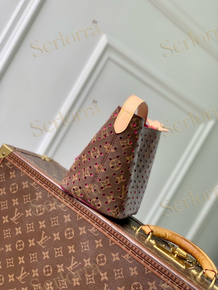 LOUIS VUITTON PERFORATED NANO BUCKET