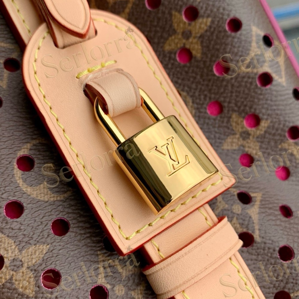 LOUIS VUITTON PERFORATED NANO BUCKET