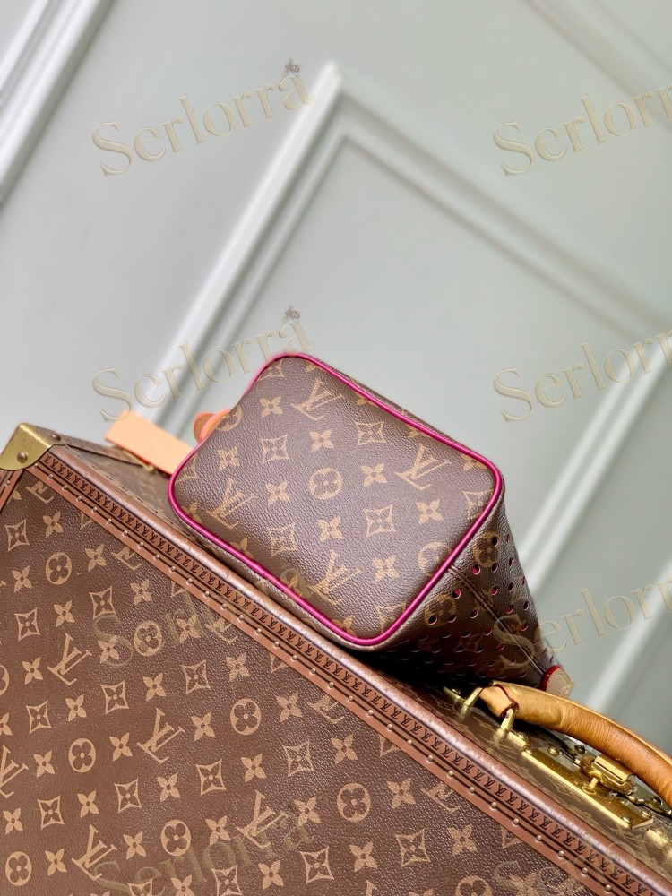 LOUIS VUITTON PERFORATED NANO BUCKET