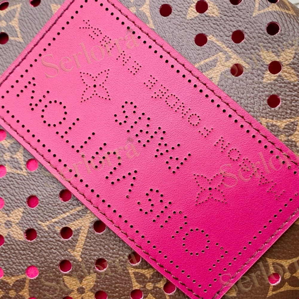 LOUIS VUITTON PERFORATED NANO BUCKET