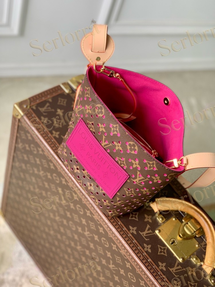 LOUIS VUITTON PERFORATED NANO BUCKET