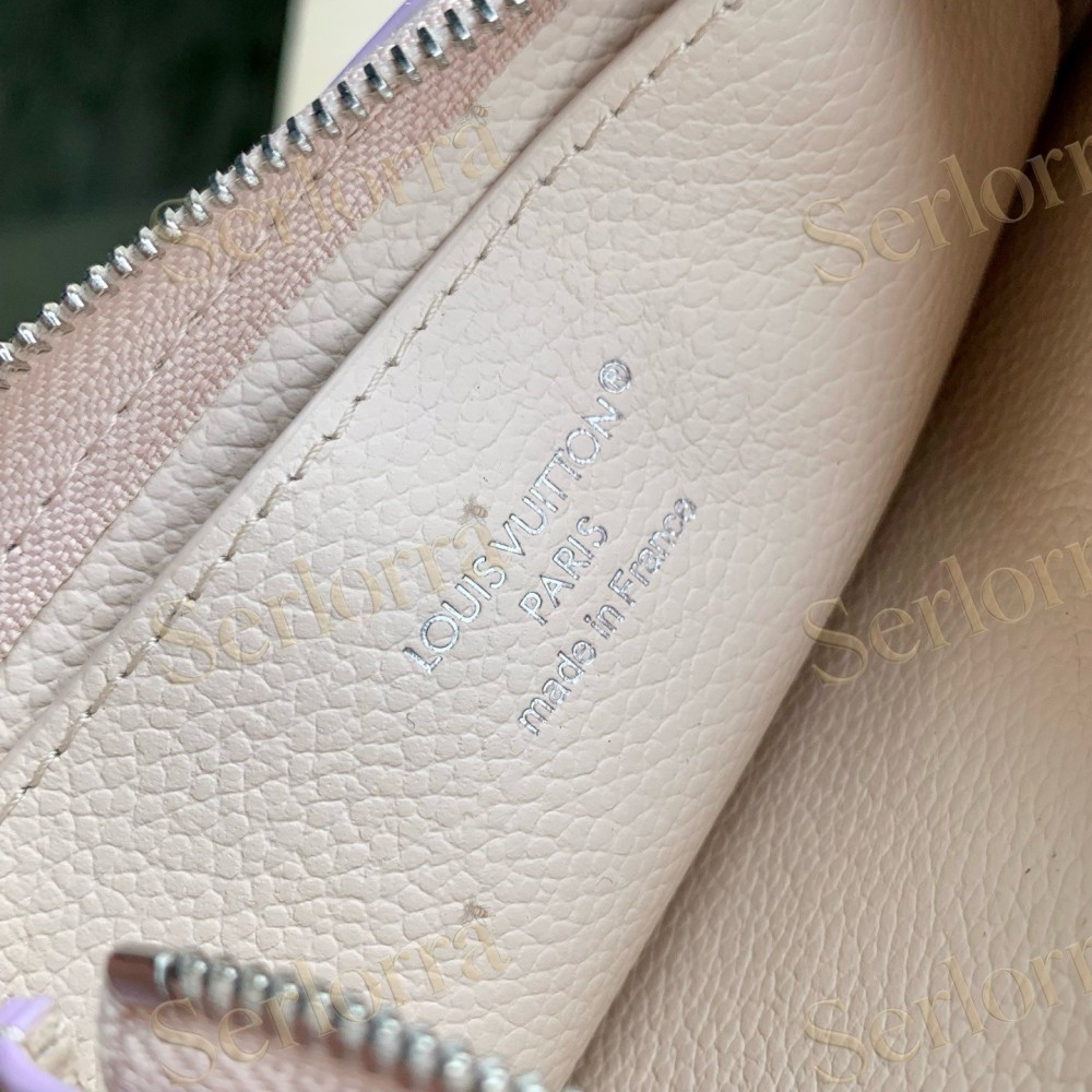 LOUIS VUITTON KEY POUCH MONOGRAM WATERCOLOR