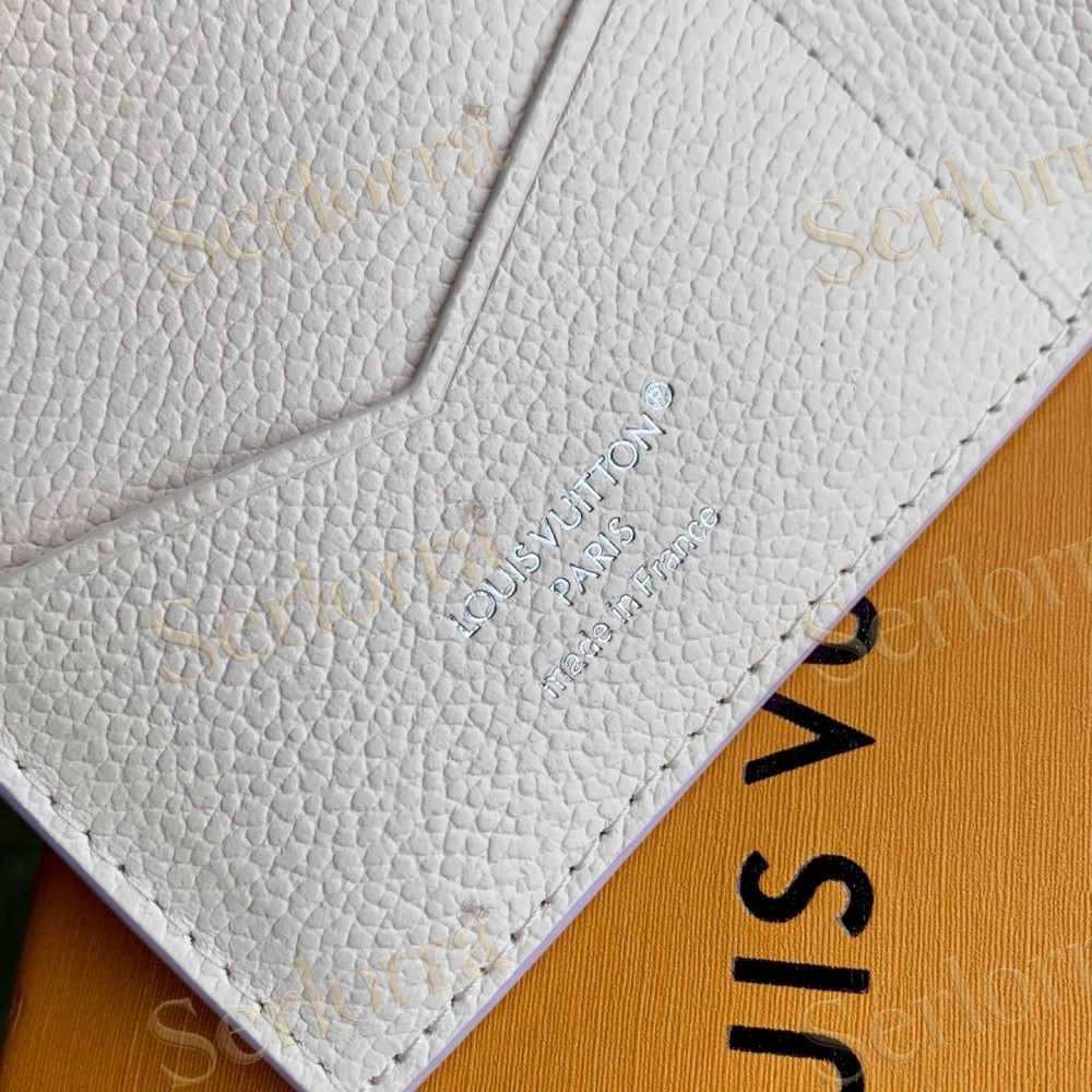 LOUIS VUITTON PASSPORT COVER MONOGRAM WATERCOLOR