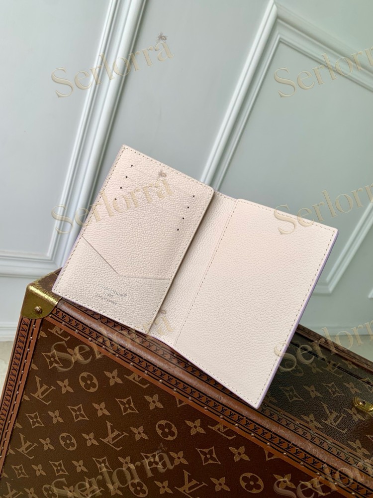 LOUIS VUITTON PASSPORT COVER MONOGRAM WATERCOLOR