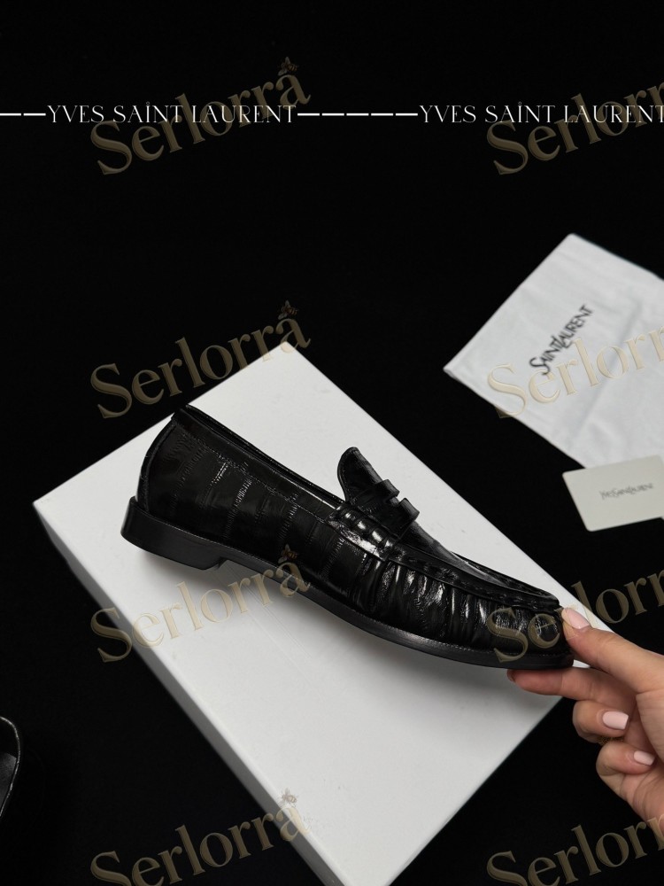 SAINT LAURENT METAL BLOCK HEEL ANKLE BOOTS