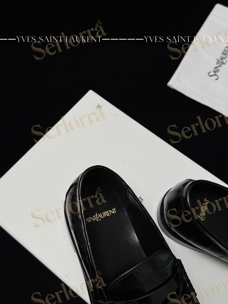 SAINT LAURENT METAL BLOCK HEEL ANKLE BOOTS