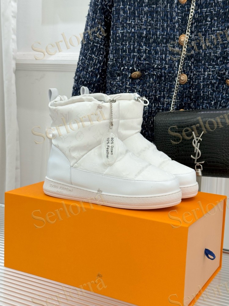 LOUIS VUITTON PILOT DOWN ANKLE BOOTS