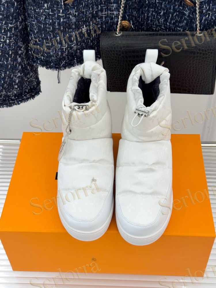 LOUIS VUITTON PILOT DOWN ANKLE BOOTS