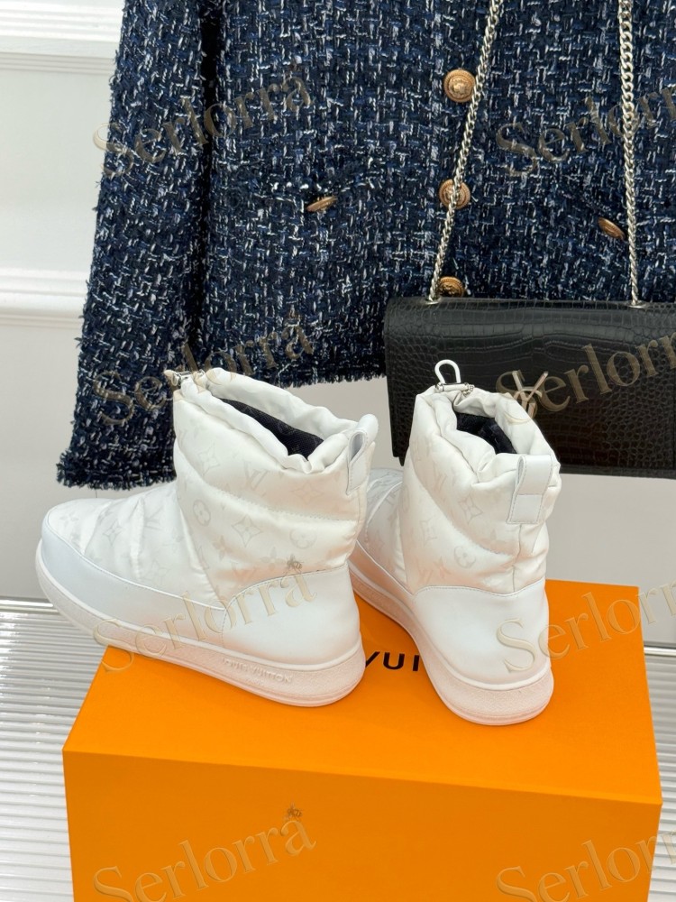 LOUIS VUITTON PILOT DOWN ANKLE BOOTS