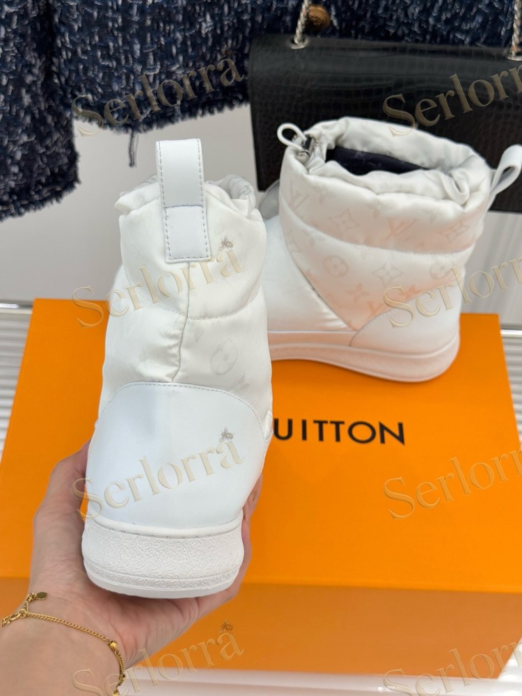LOUIS VUITTON PILOT DOWN ANKLE BOOTS