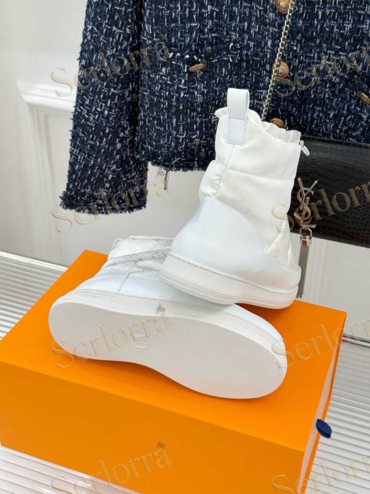 LOUIS VUITTON PILOT DOWN ANKLE BOOTS