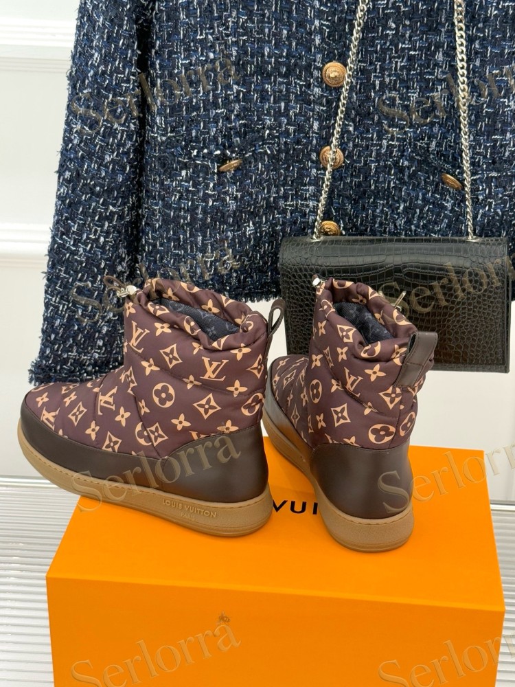 LOUIS VUITTON PILOT DOWN ANKLE BOOTS